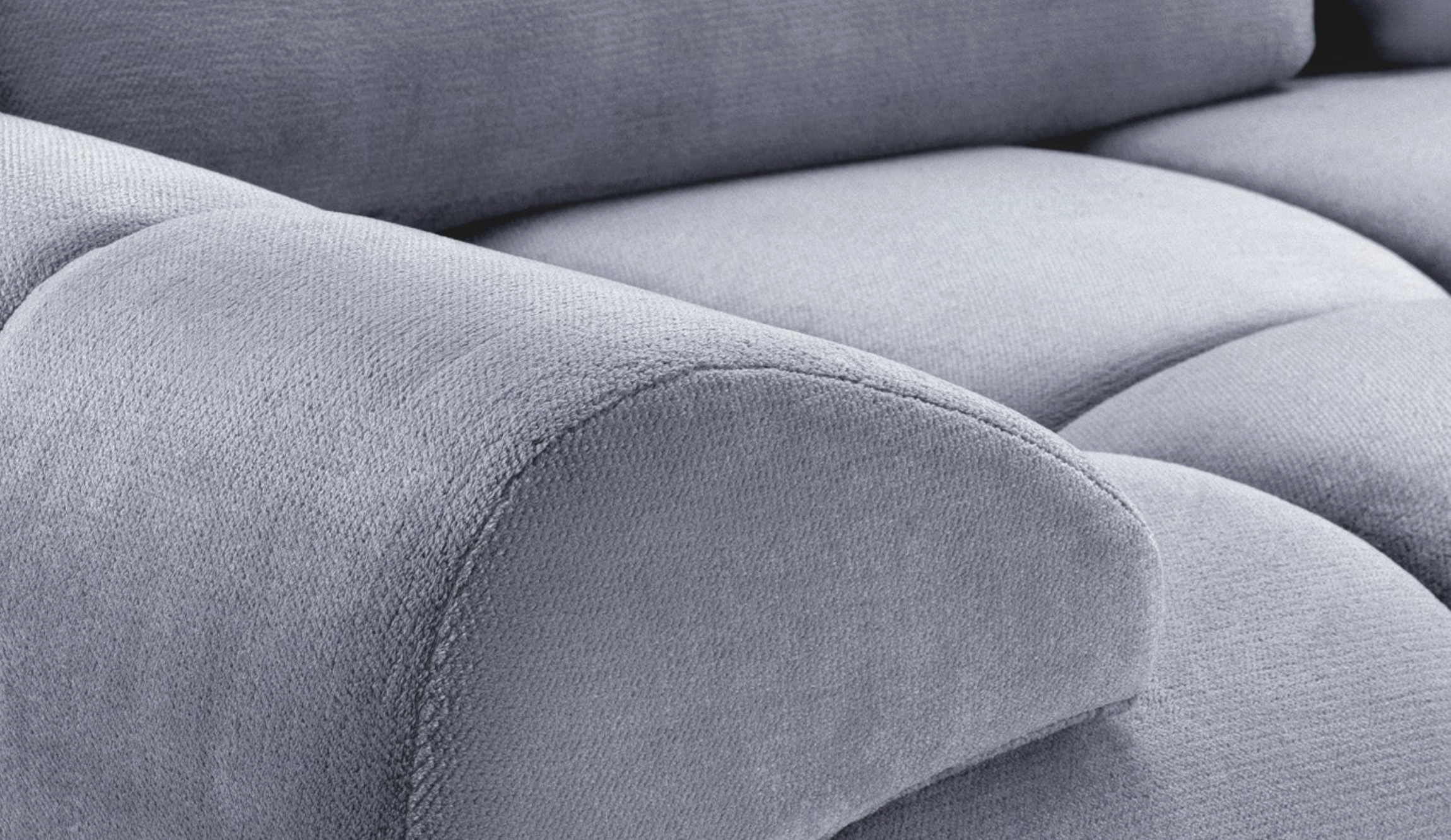 Azzuro Sofa Grey U Shape Corner - Sofa Easy