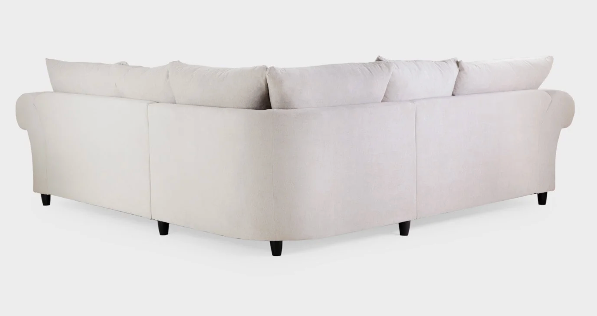 Windsor Fullback Sofa Stone Large Corner - Sofa Easy