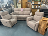 Maude Electric Reclining 3 Seater + 2 Matching Armchairs Set