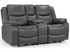 Harald Electric Reclining Leather 3 Seater, 2 Seater & Armchair Set