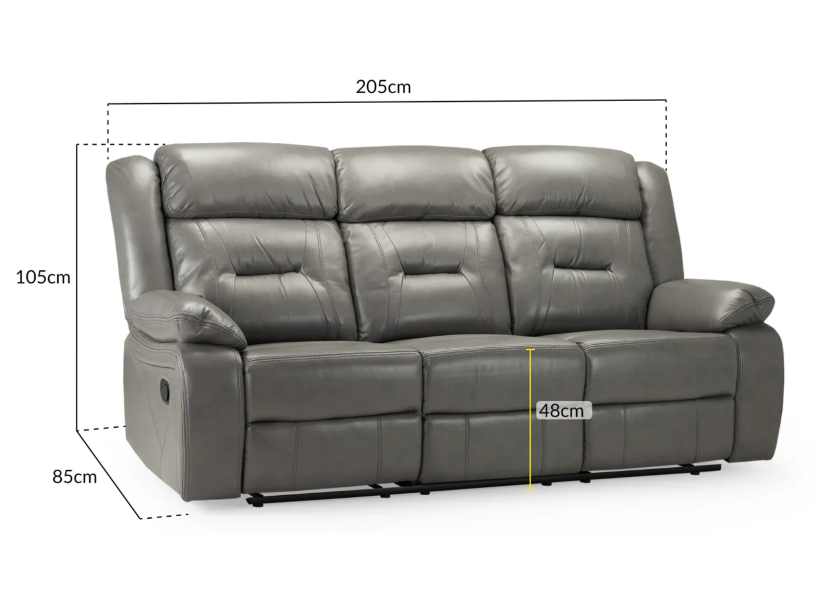 Novie 3 Seater + 2 Seater Manual Recliners