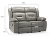 Novie 3 Seater + 2 Seater Manual Recliners