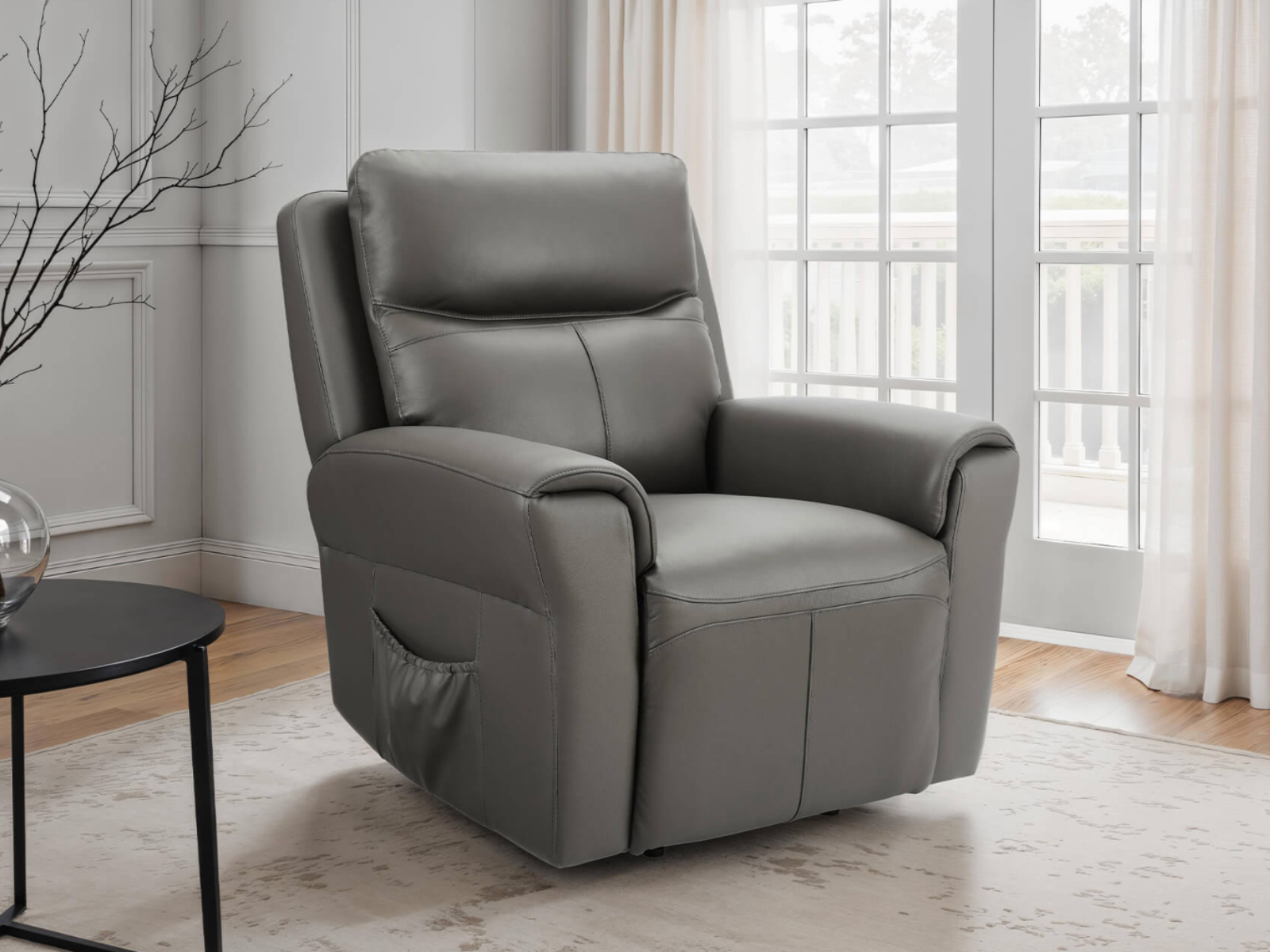 Sofia Leather Collection - Grey or Cashmere Colours - Sofa Easy