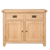 Natural Oak 2 Door Sideboard - Sofa Easy