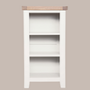 White & Oak Small Bookcase - Sofa Easy
