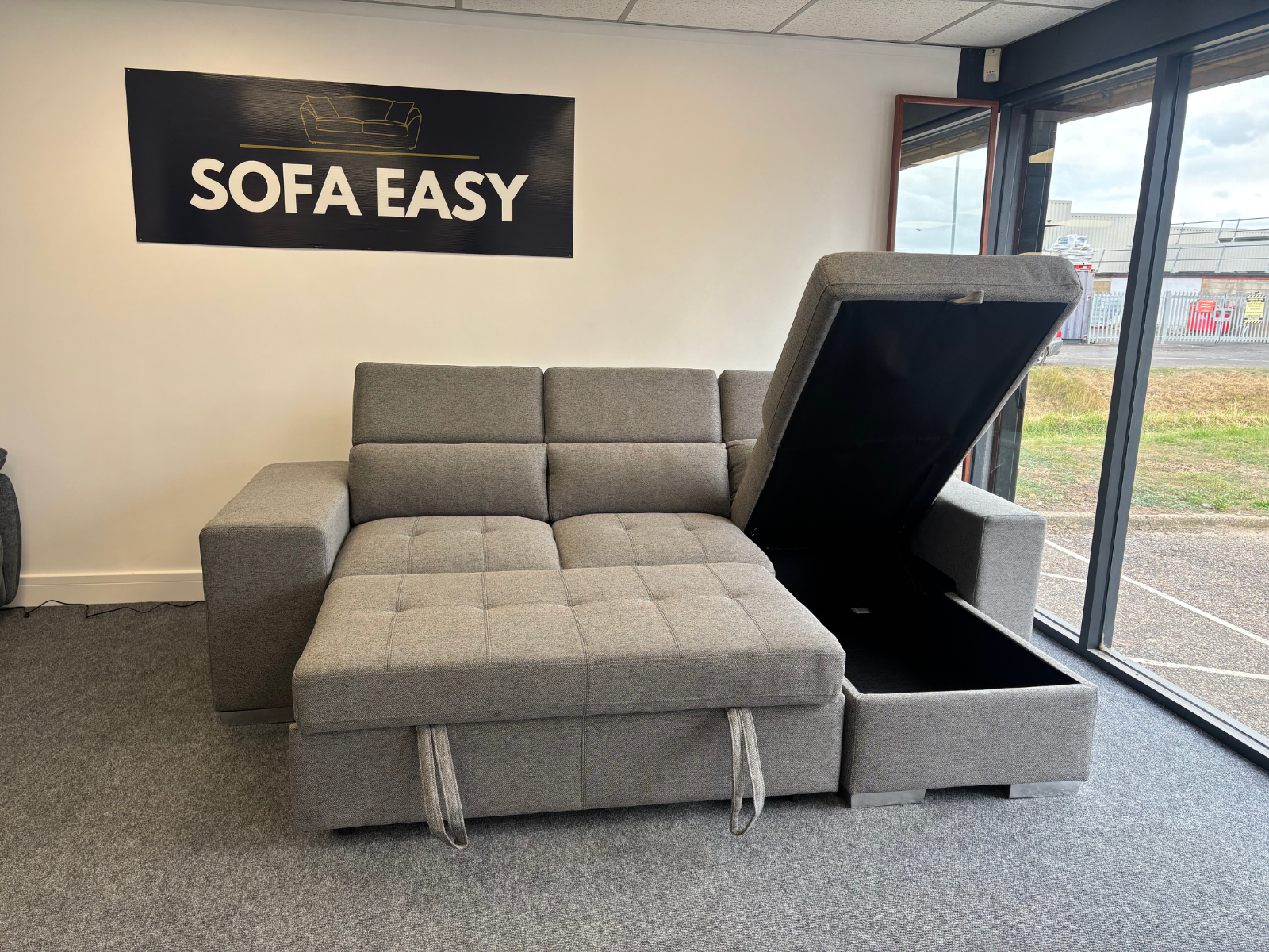 Artemis Chase Corner Sofa Bed with Storage! - Sofa Easy