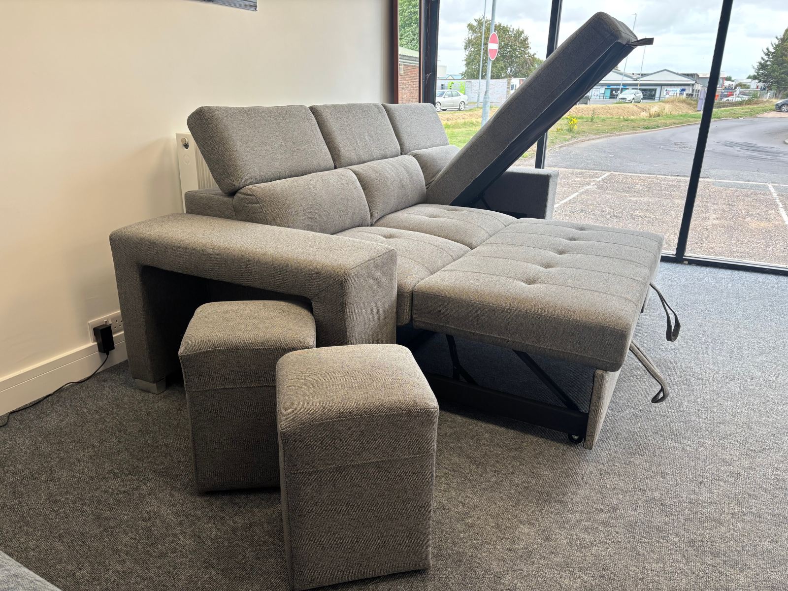 Artemis Chase Corner Sofa Bed with Storage! - Sofa Easy