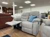Stanley Manual Reclining Sofa Set in Light Grey - Sofa Easy