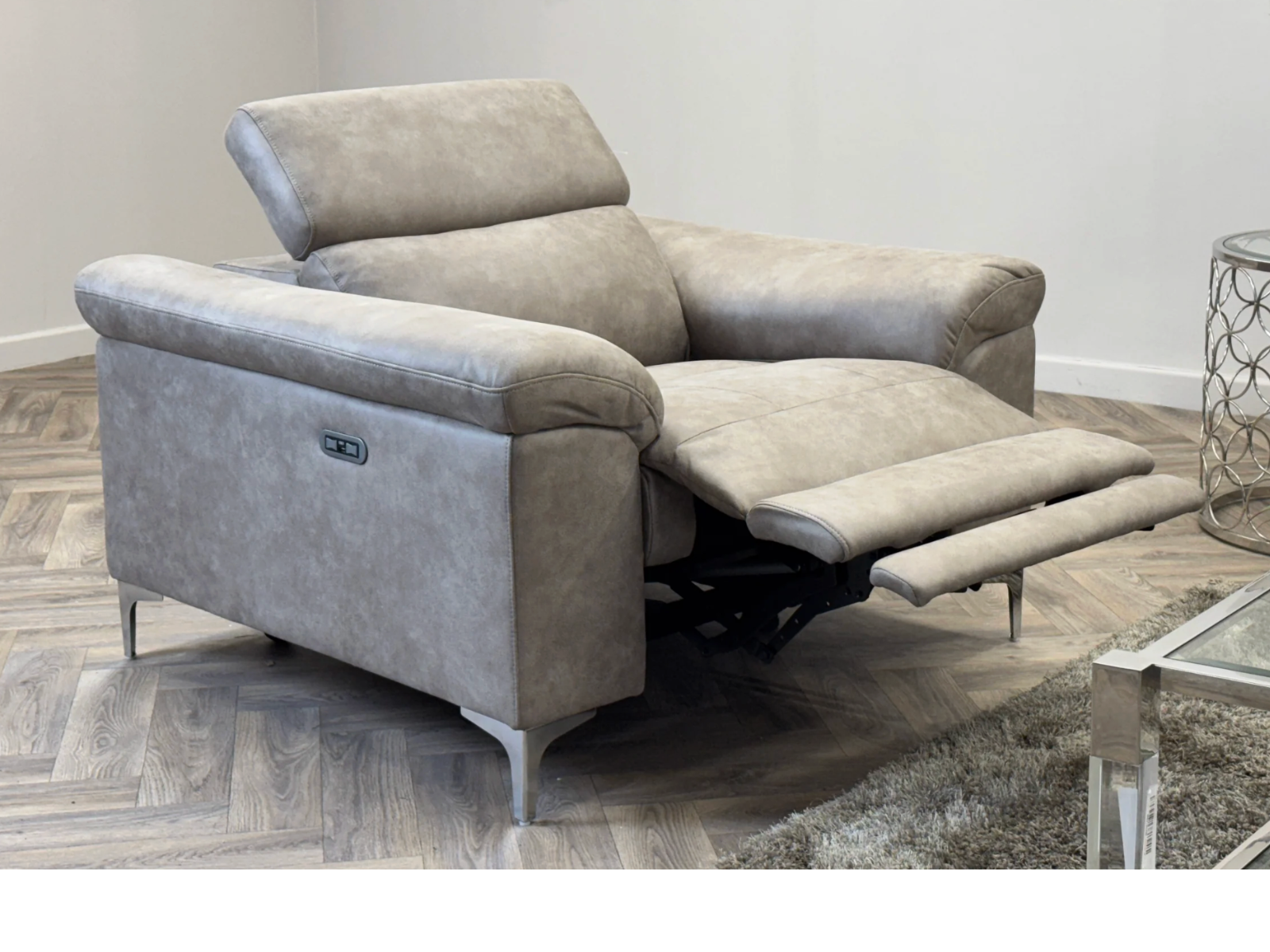 Monroe 3 Seater & 2 Armchairs - power reclining with power headrests - Sofa Easy