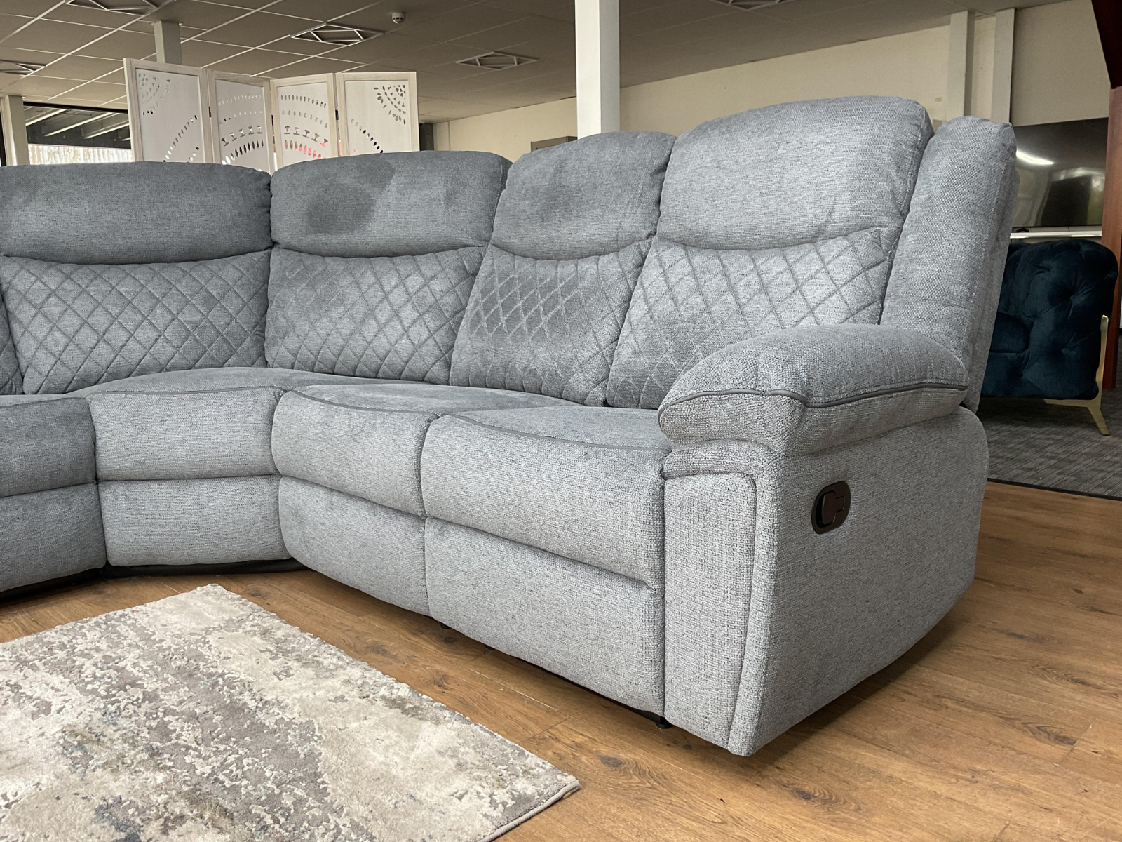 Myra Fabric Reclining Corner Sofa - Sofa Easy