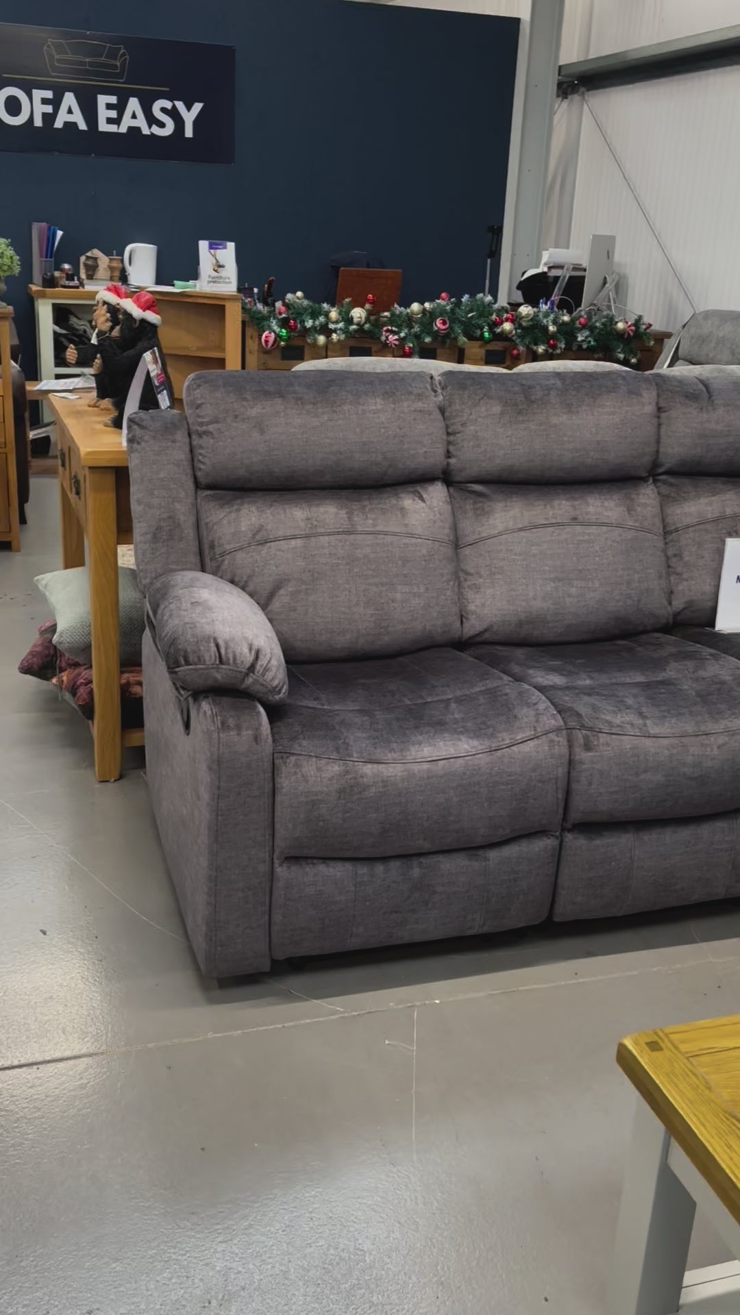 New - Nova Modular Manual Reclining Corner Sofa