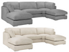 Inga U Shape Sofa - 2 Colours - Sofa Easy