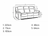 Linden Power Reclining Collection - Sofa Easy
