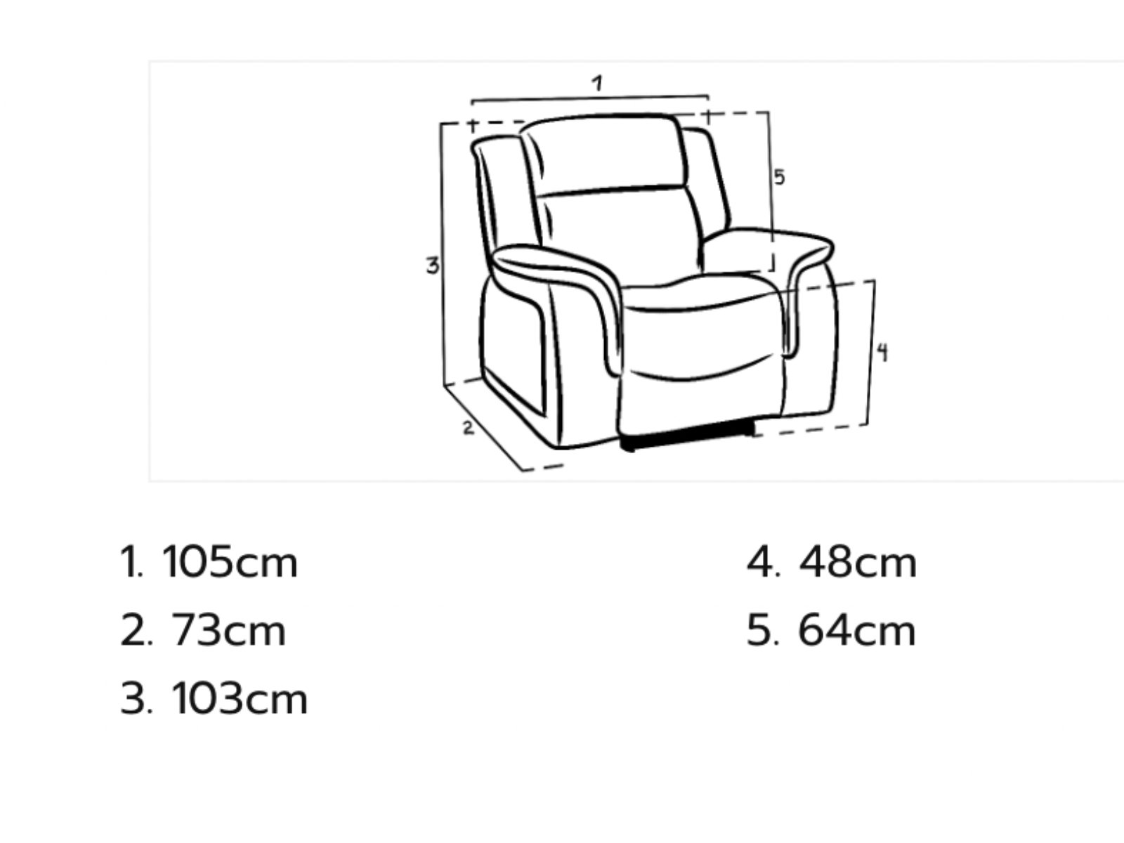Linden Power Reclining Collection - Sofa Easy
