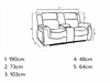 Linden Power Reclining Collection - Sofa Easy