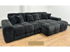 NEW - Dubai Chaise Sofa in Charcoal - Sofa Easy