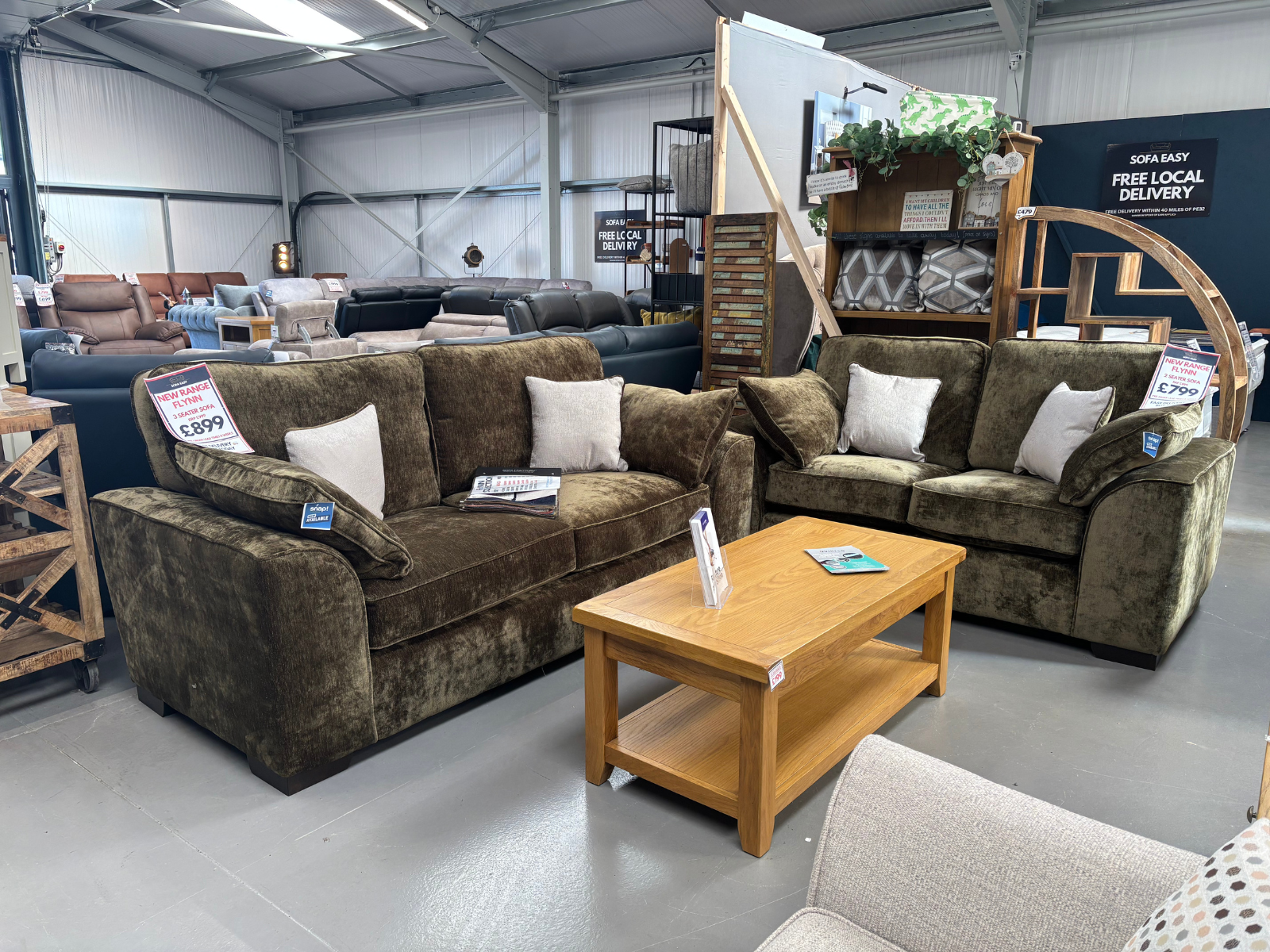NEW - 'Flynn' Sofa Collection - Lots of colours available - Sofa Easy