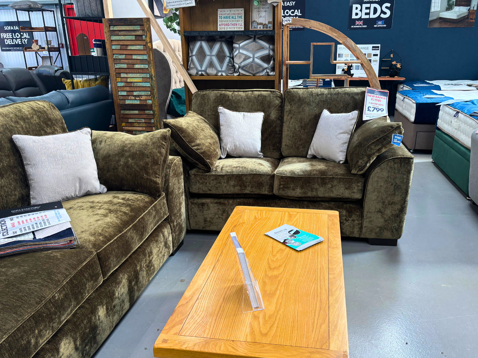 NEW - 'Flynn' Sofa Collection - Lots of colours available - Sofa Easy