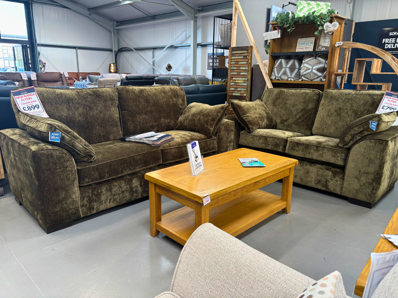 NEW - 'Flynn' Sofa Collection - Lots of colours available - Sofa Easy