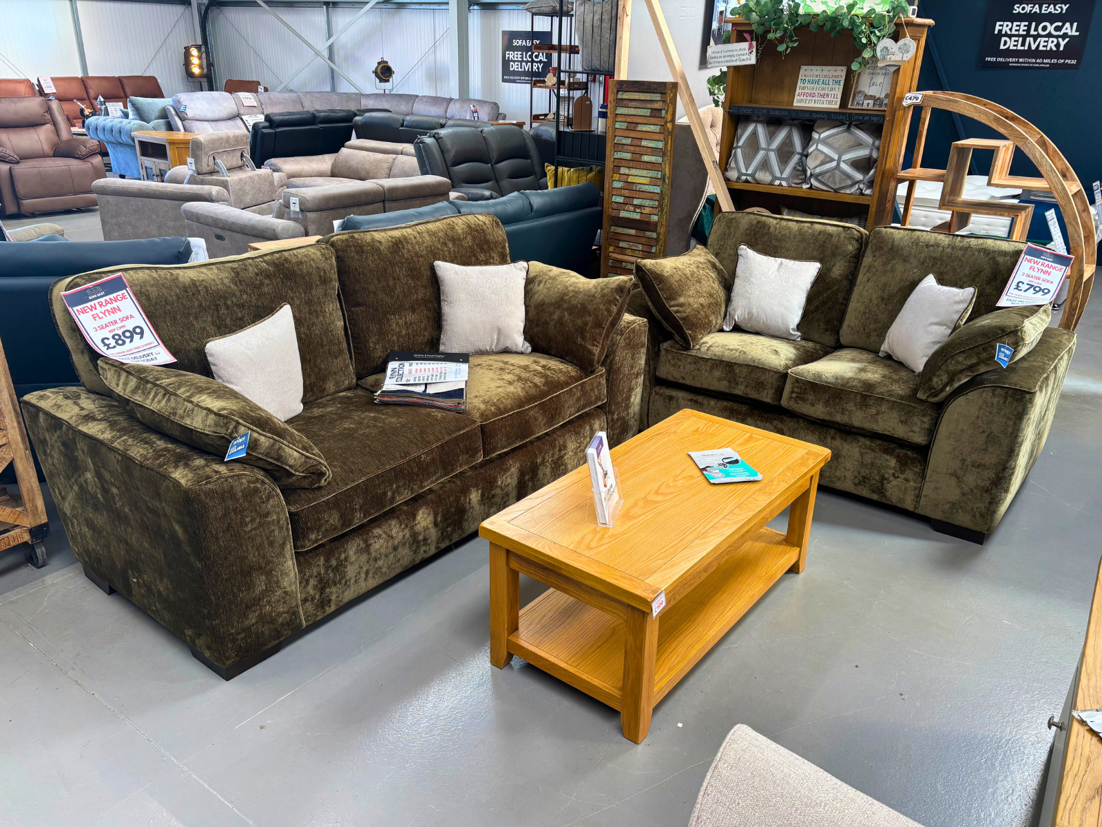 NEW - 'Flynn' Sofa Collection - Lots of colours available - Sofa Easy