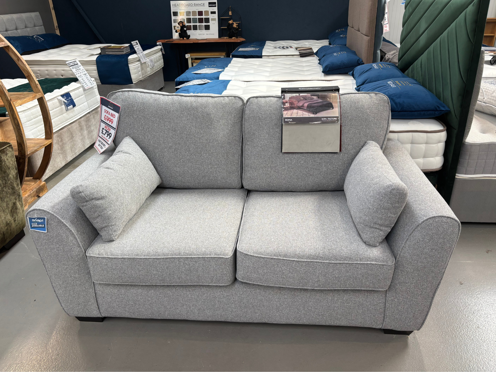 New - Roma Sofa Bed - Sofa Easy